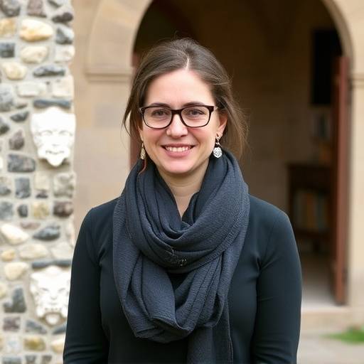 Retrato de Elena Garc&radic;&ne;a, Coordinadora de Experiencias Culturales de Retiros Mon&radic;&deg;sticos Ib&radic;&copy;ricos.